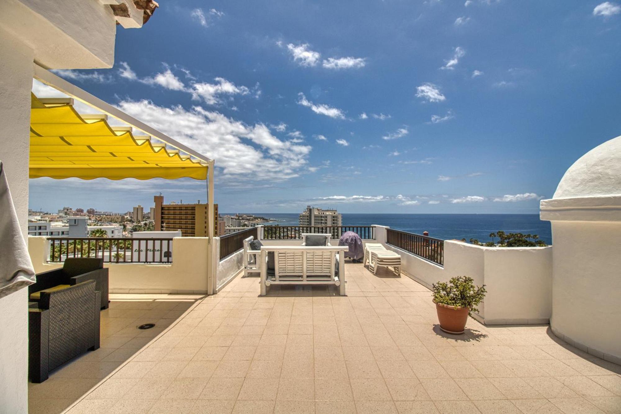Apartmán Penthouse Sea View Jacuzzy Terrace & Pool Playa Feñabe Exteriér fotografie