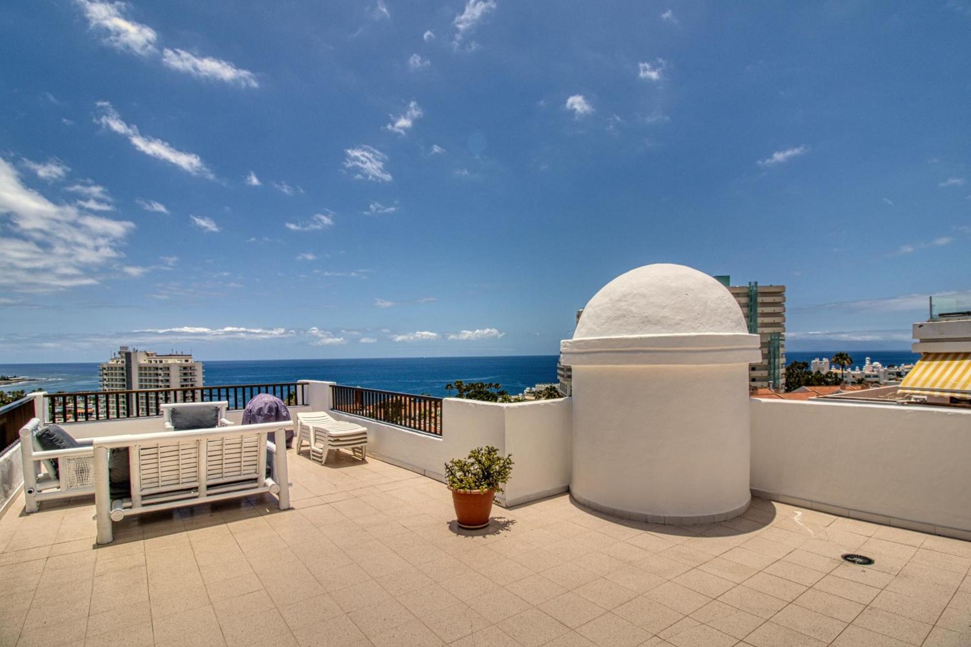 Apartmán Penthouse Sea View Jacuzzy Terrace & Pool Playa Feñabe Exteriér fotografie