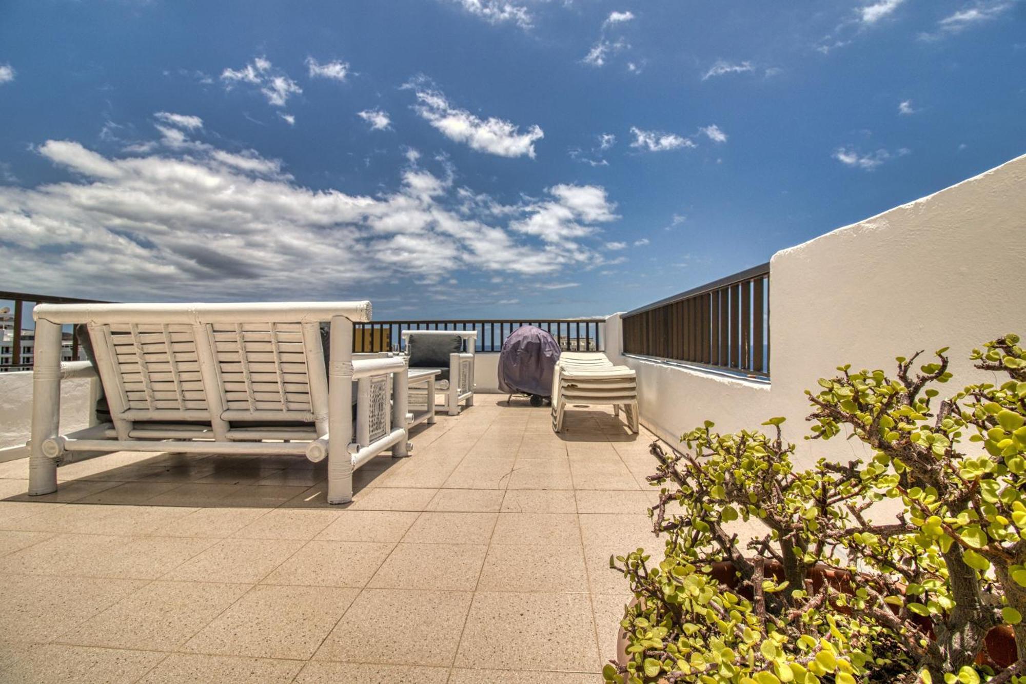 Apartmán Penthouse Sea View Jacuzzy Terrace & Pool Playa Feñabe Exteriér fotografie