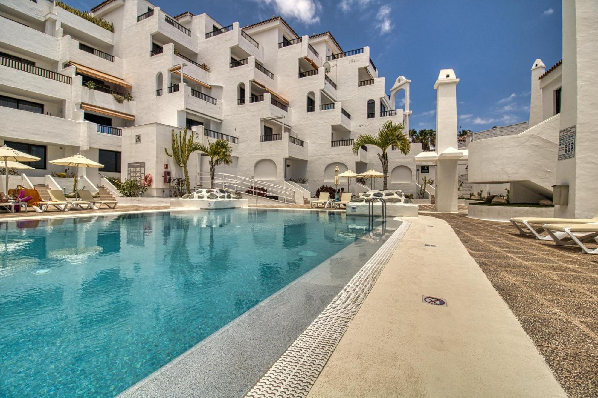 Apartmán Penthouse Sea View Jacuzzy Terrace & Pool Playa Feñabe Exteriér fotografie