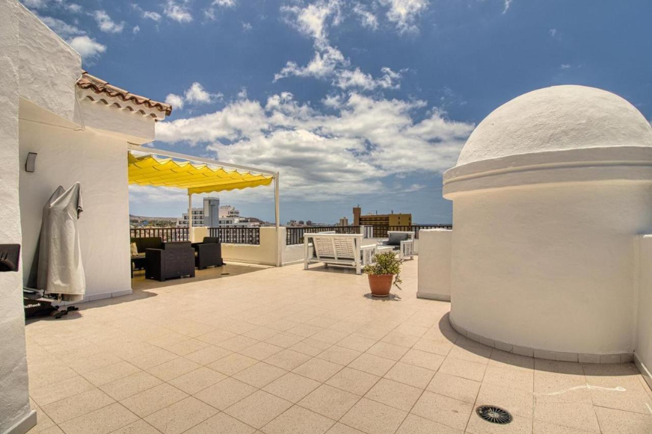 Apartmán Penthouse Sea View Jacuzzy Terrace & Pool Playa Feñabe Exteriér fotografie