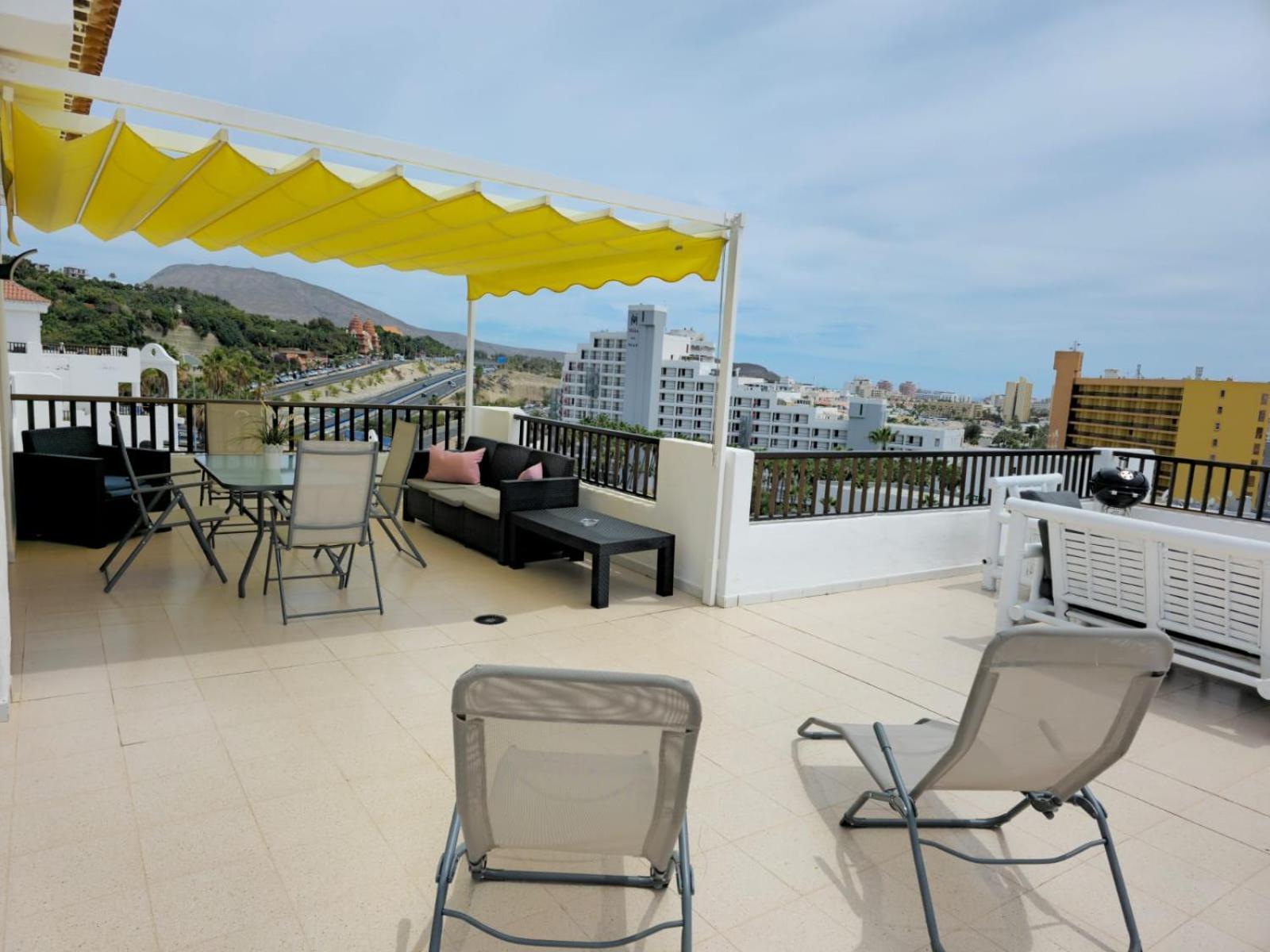 Apartmán Penthouse Sea View Jacuzzy Terrace & Pool Playa Feñabe Exteriér fotografie